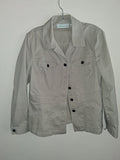 First Issue by Liz Claiborne Khaki Cotton Utility Jacket