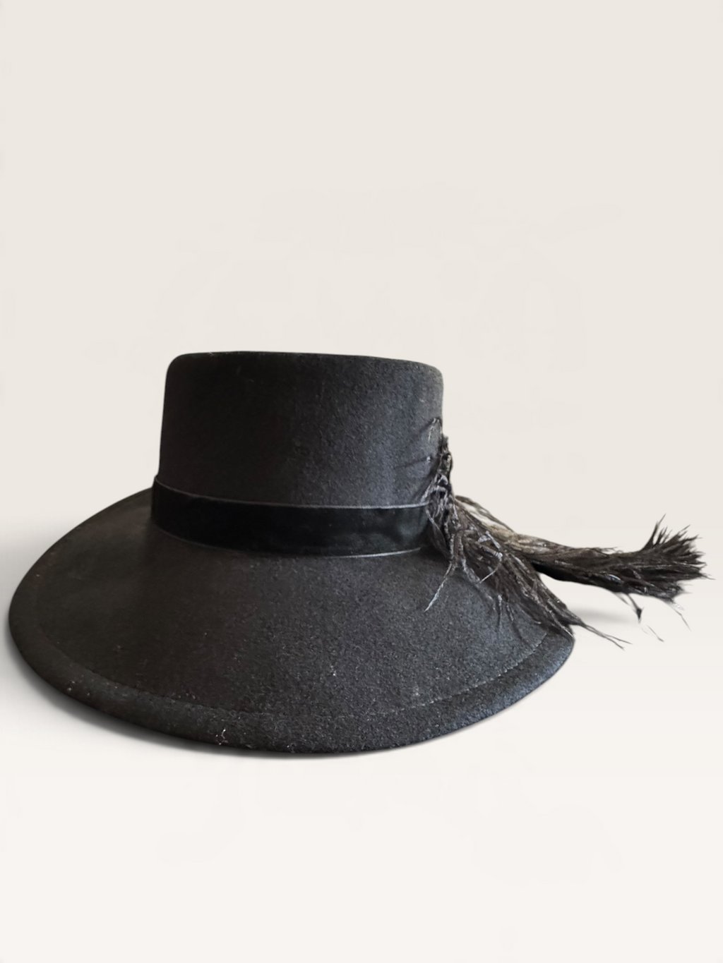 Street Smart by Betmar Wool Feather Hat