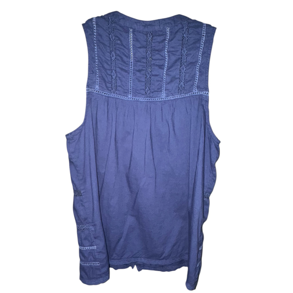 Silver Jeans Co. Crochet Lace Tank