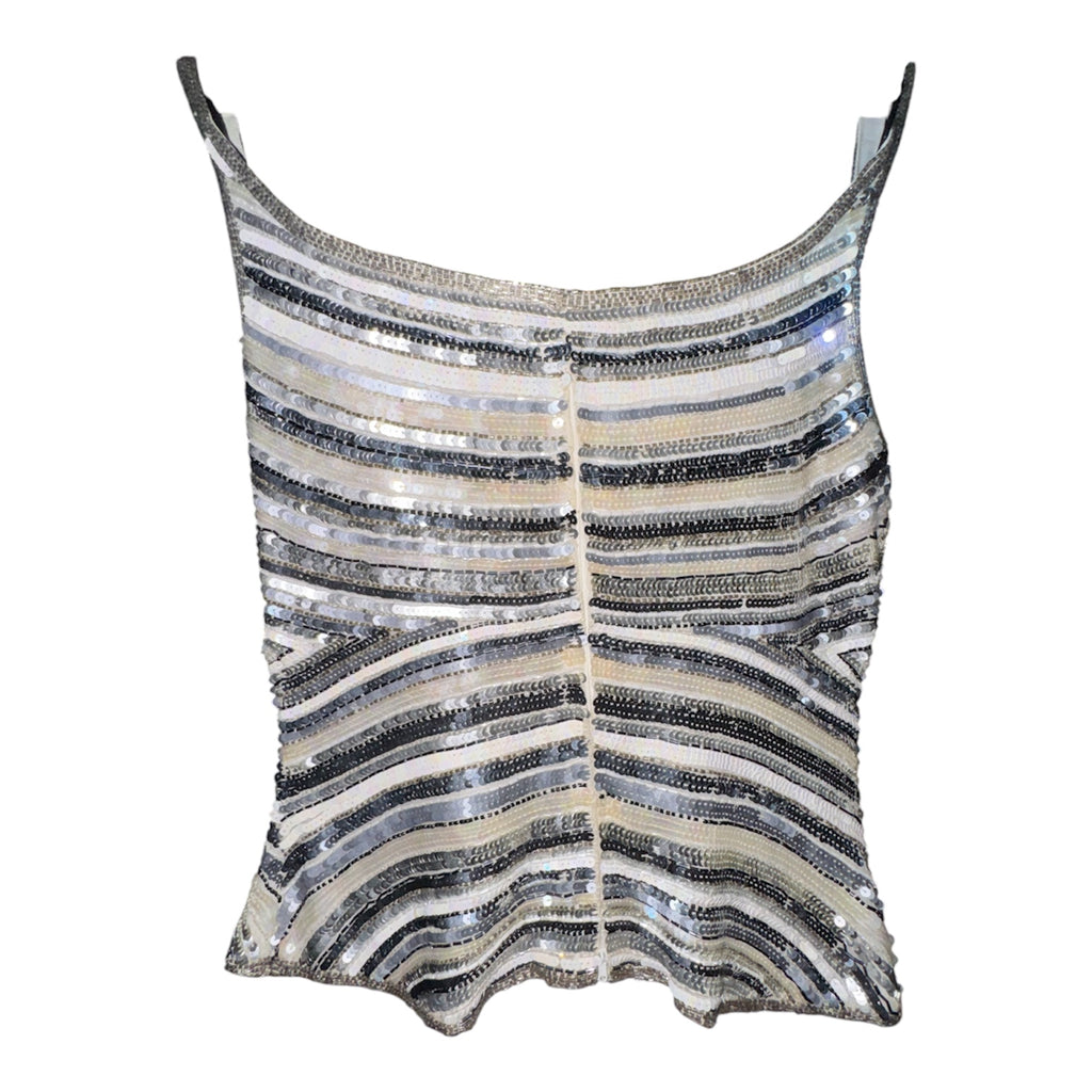 Vintage Blushé by Spiegel Silk Beaded Top