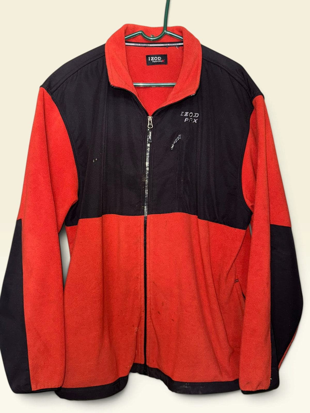 Vintage/Y2K IZOD PerformX PFX Colorblock Fleece Jacket