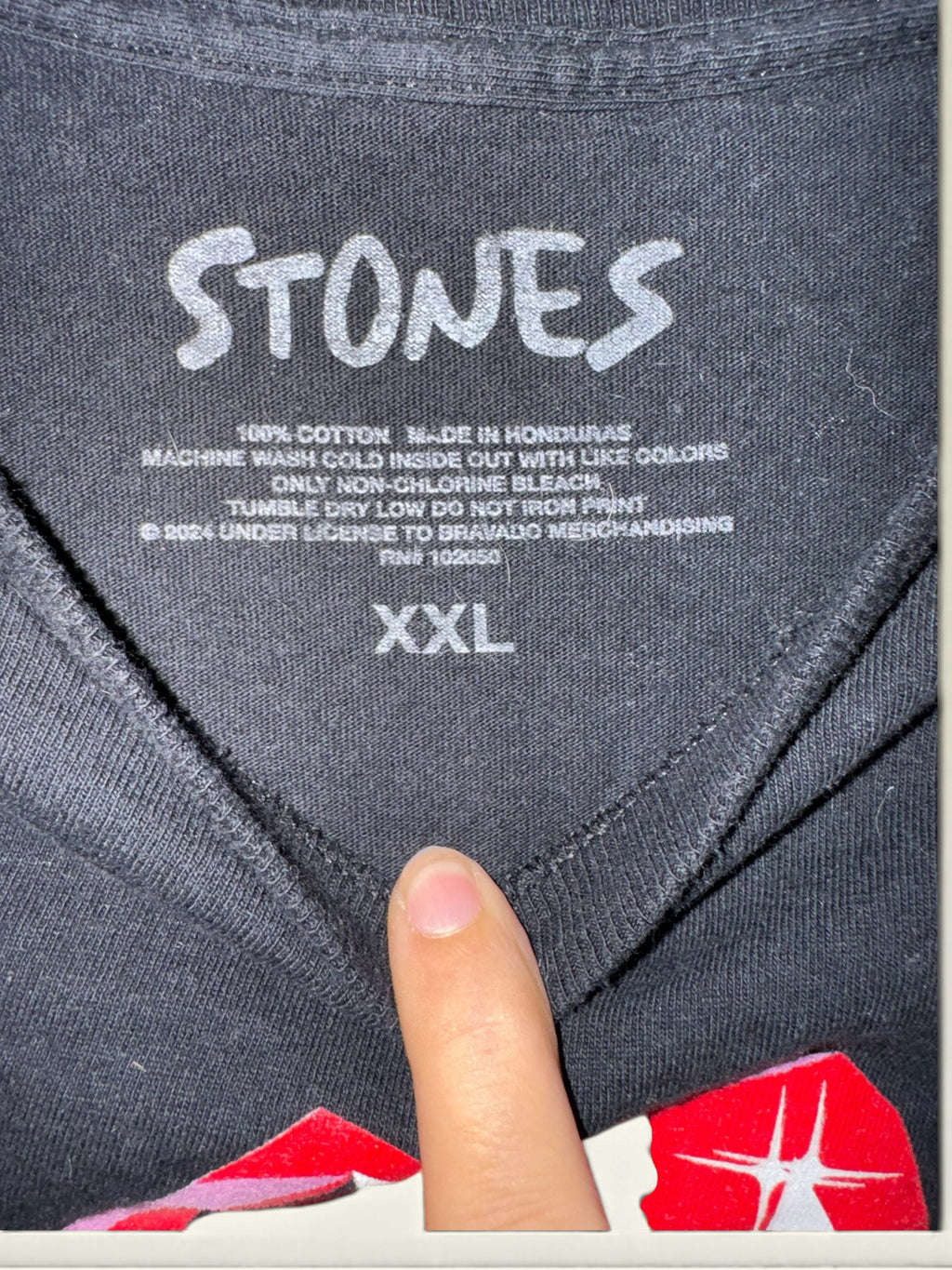 Rolling Stones “Hackney Diamonds” 2024 Tour T-Shirt