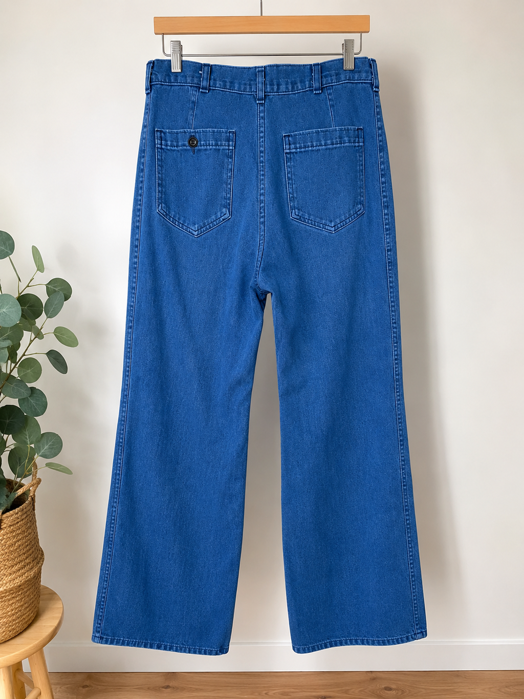Vintage 1960s US Navy Dungaree Denim Trousers Vietnam Era Pants