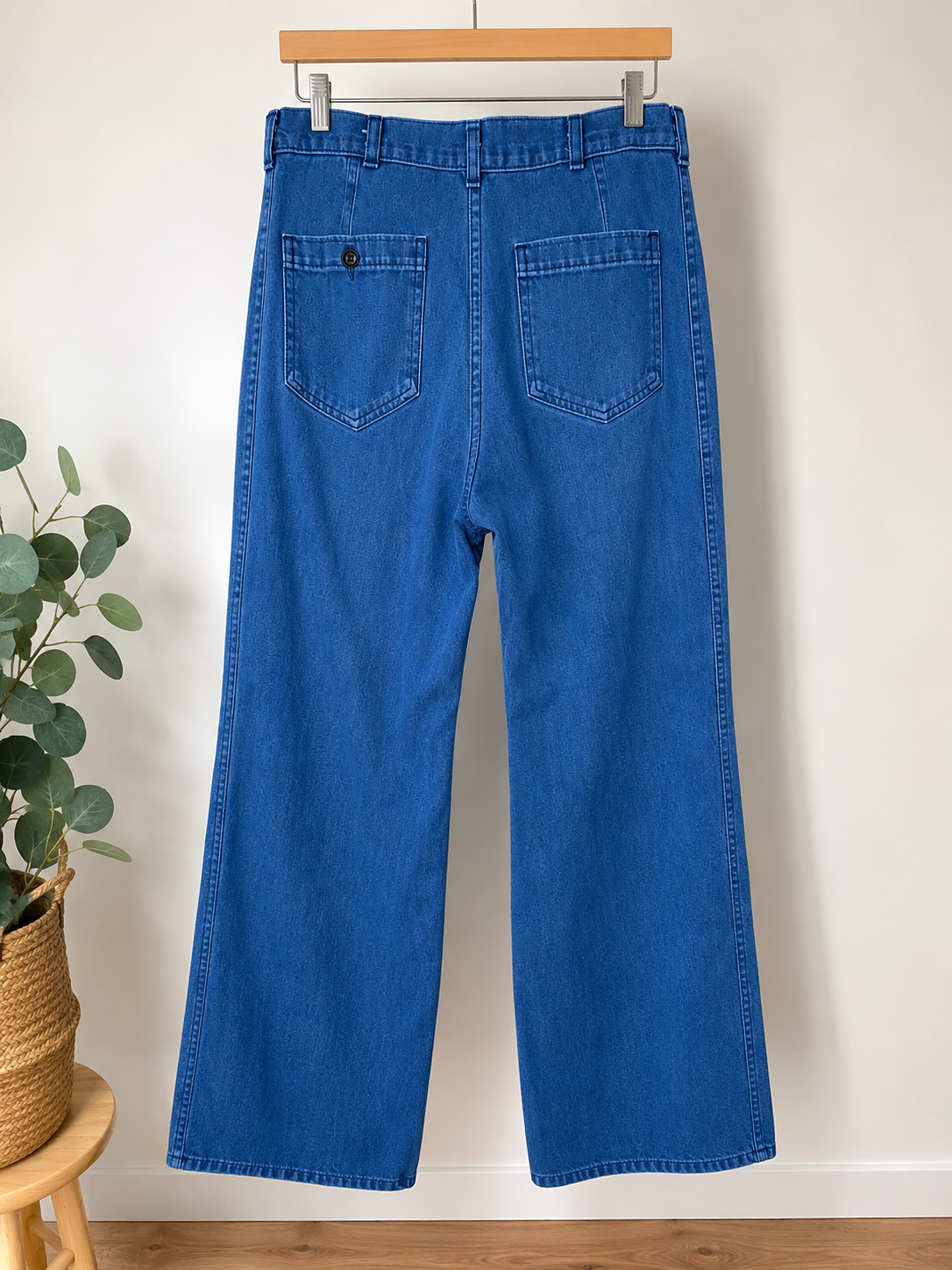 Vintage 1960s US Navy Dungaree Denim Trousers Vietnam Era Pants
