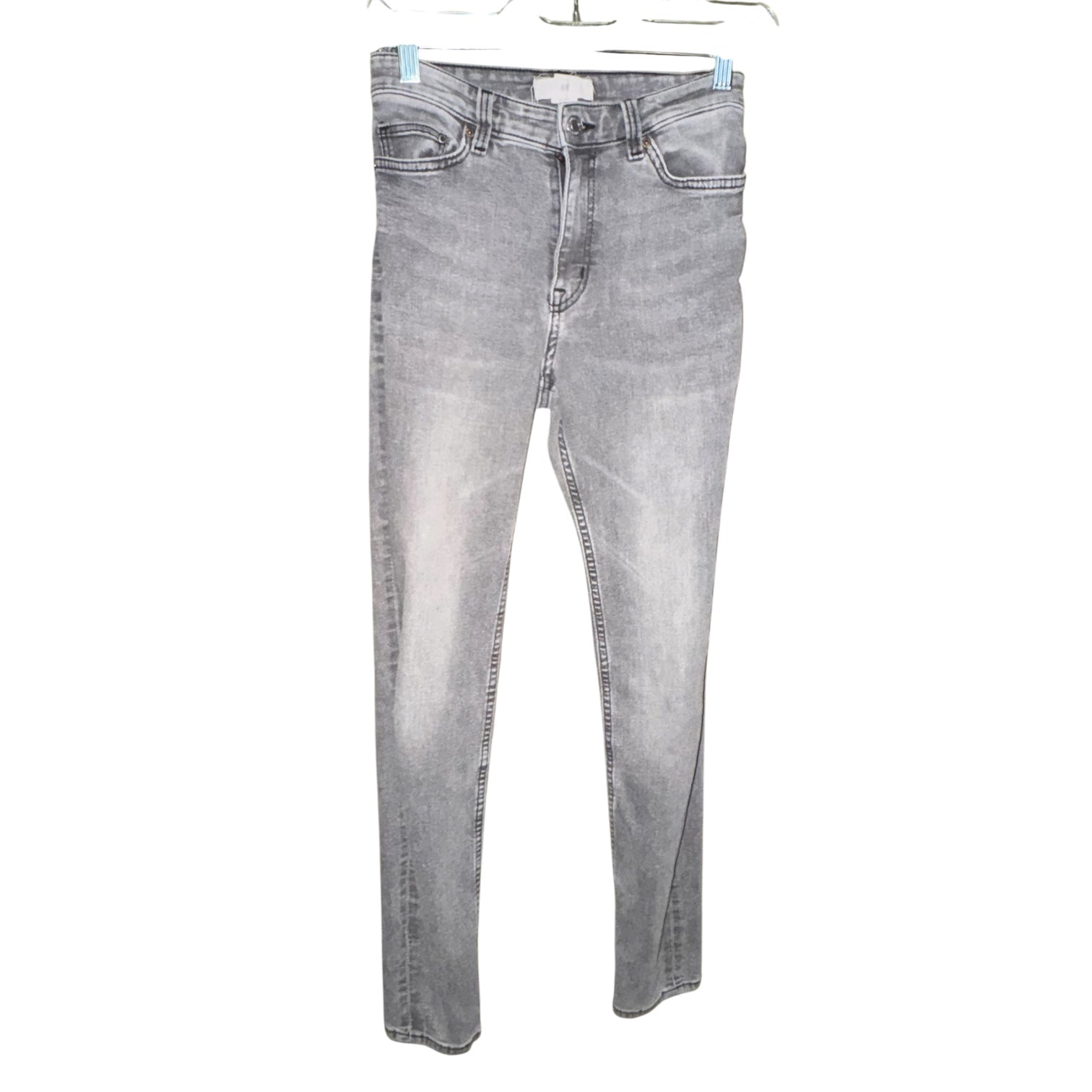 H&M Gray-Wash Skinny Jeans