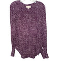 Cloth & Stone Burgundy Printed Blouse