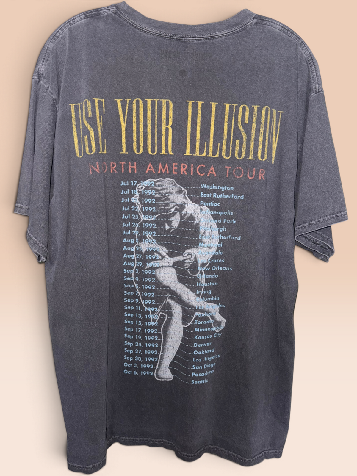 Guns N’ Roses Use Your Illusion Tour 1992 Tee