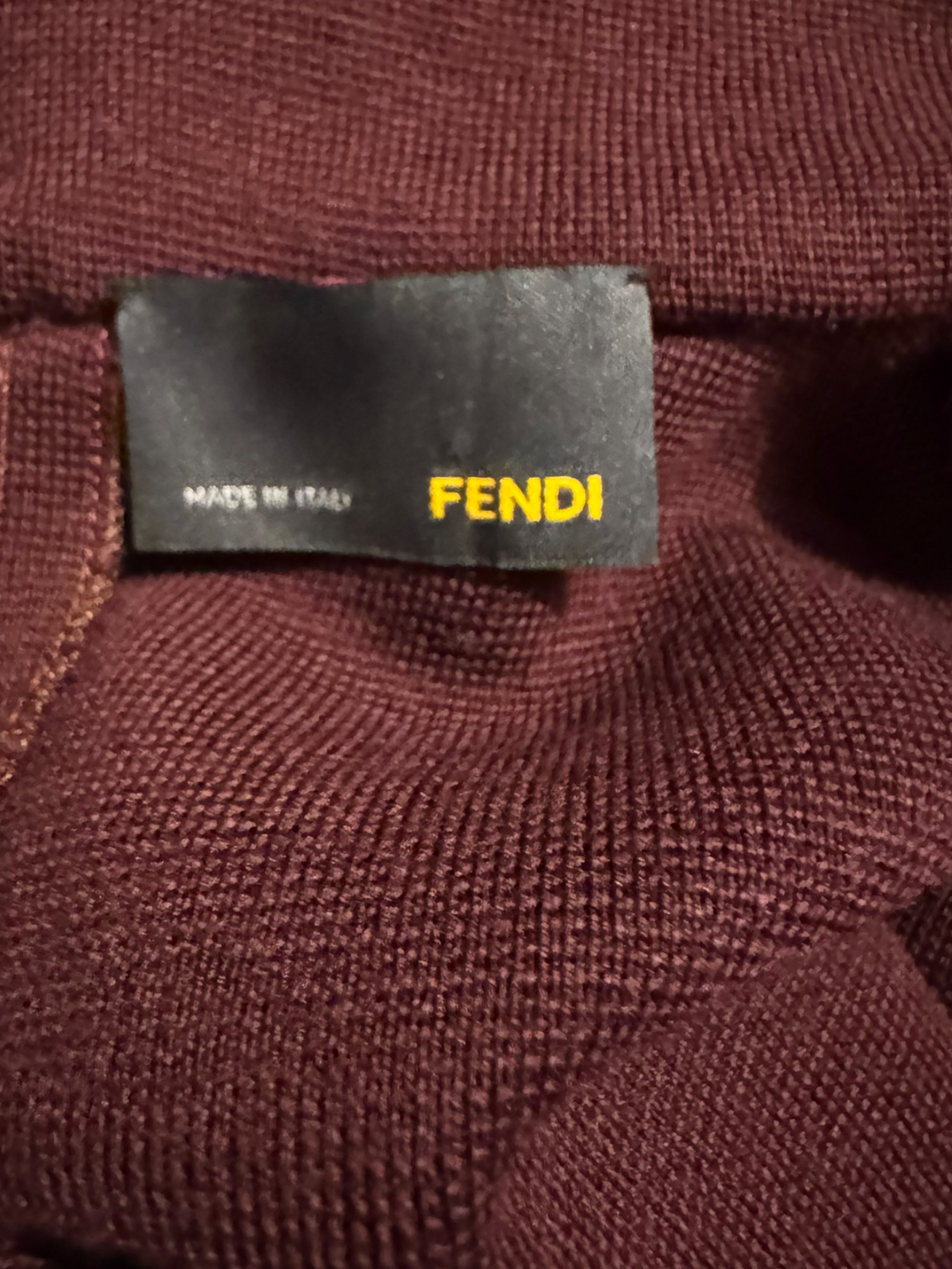 Fendi High-Neck Dress