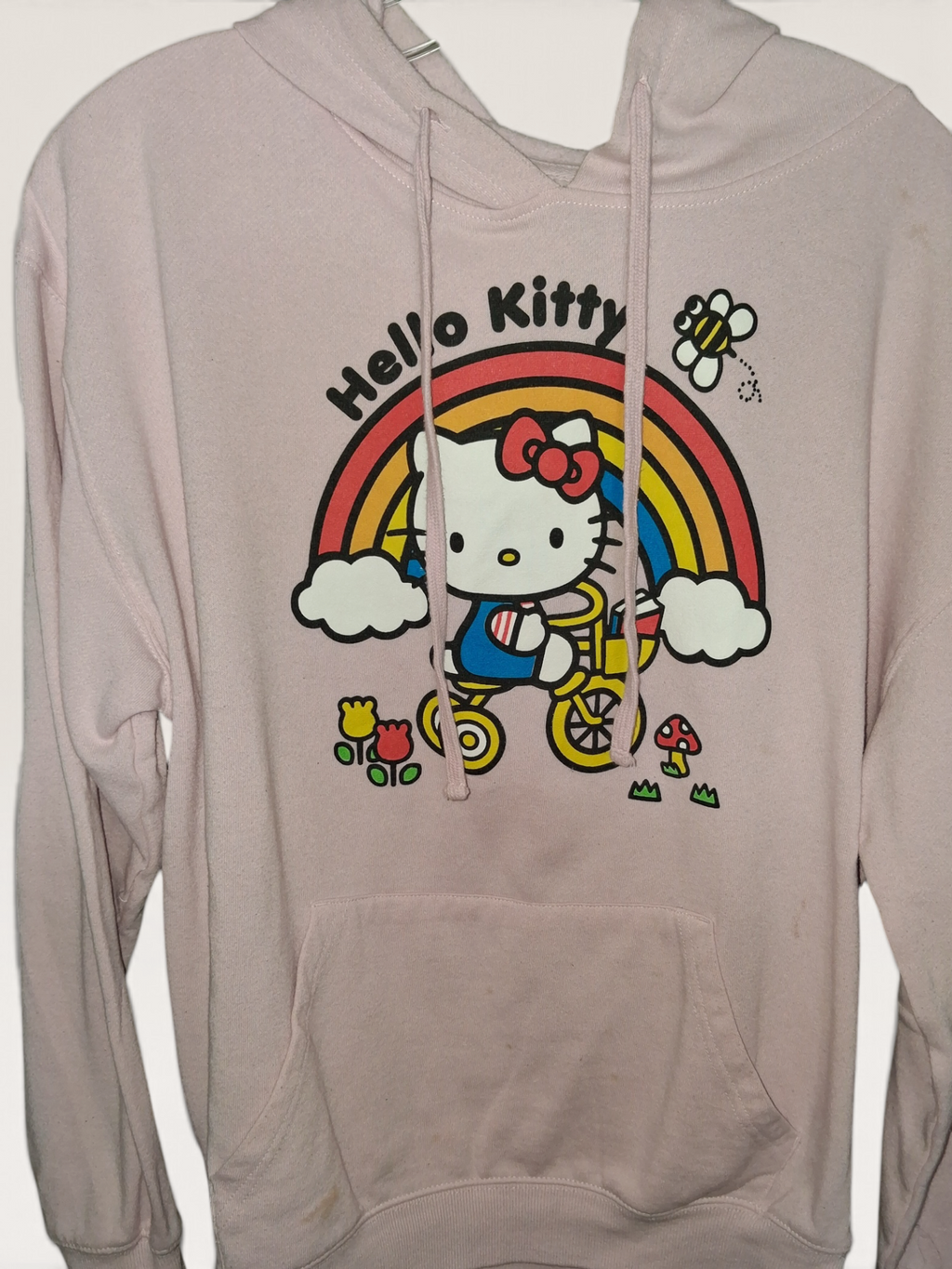 Hello Kitty by Sanrio Rainbow Graphic Hoodie