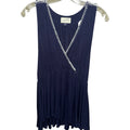 Universal Thread Navy Embroidered Tank