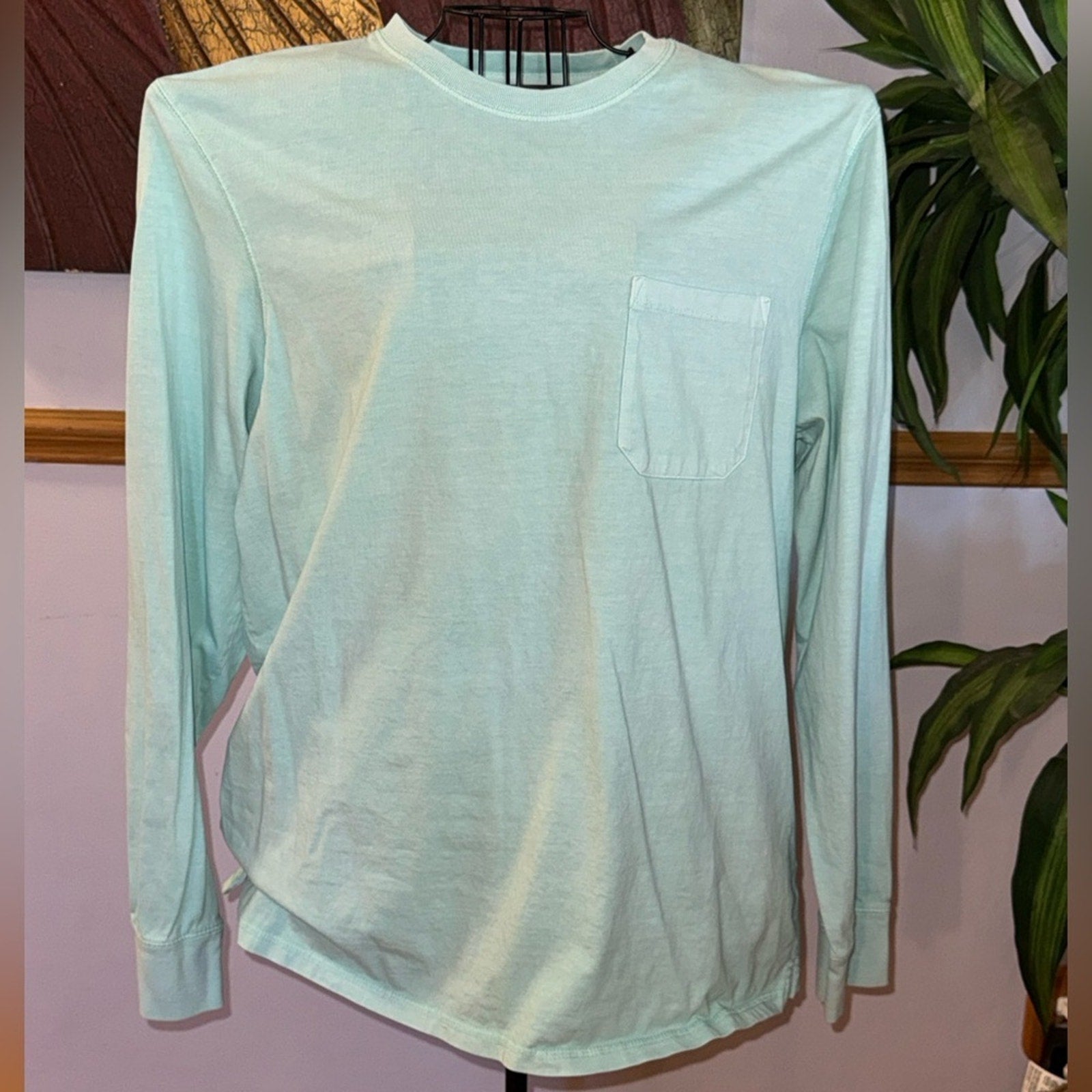 Goodfellow & Co Light Green Long Sleeve Tee