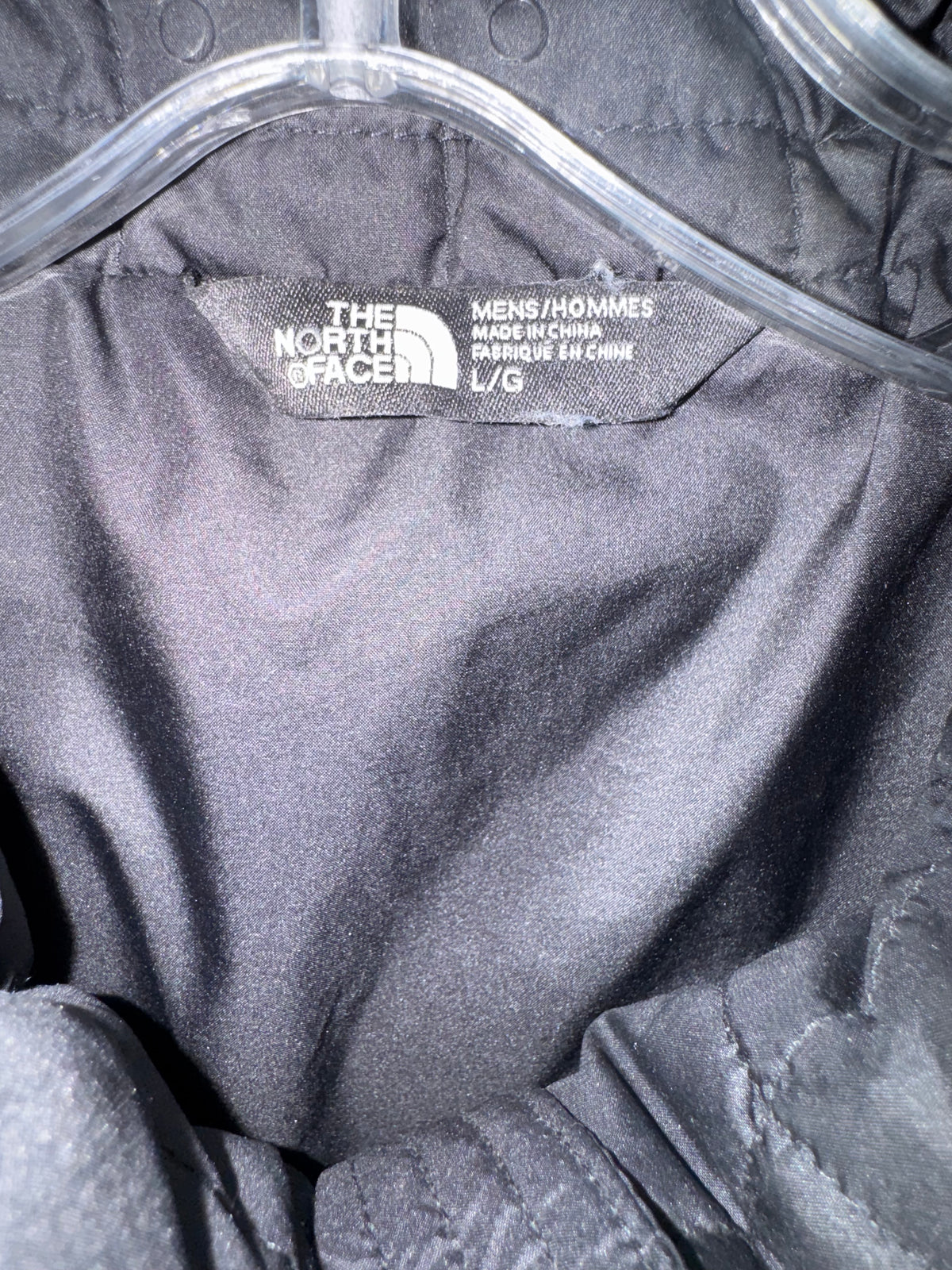 The North Face Black Quilted Full-Zip Vest