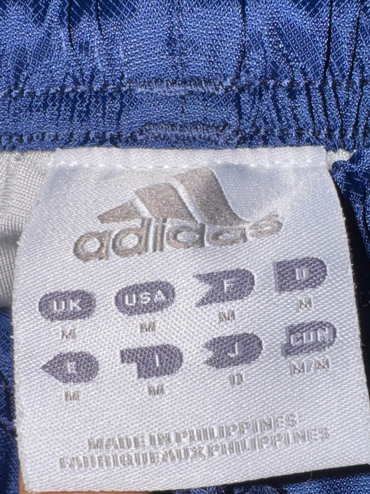 Vintage Y2K Adidas Red & Navy Nylon Tracksuit Set