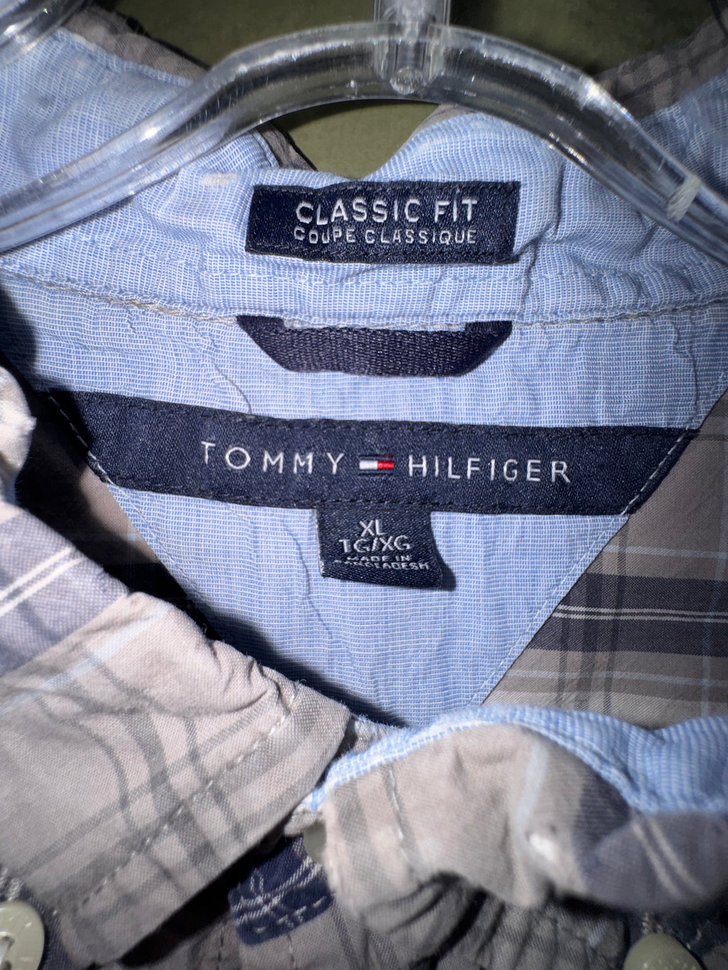 Tommy Hilfiger Plaid Classic Fit Button-Down