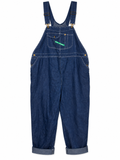 KEY Indigo Denim Bib Overalls