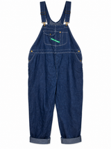 KEY Indigo Denim Bib Overalls