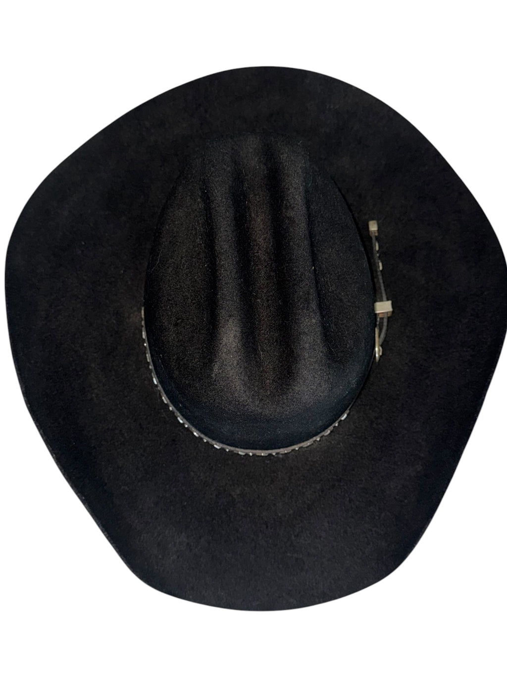 MHT Westerns Black Felt Cowboy Hat
