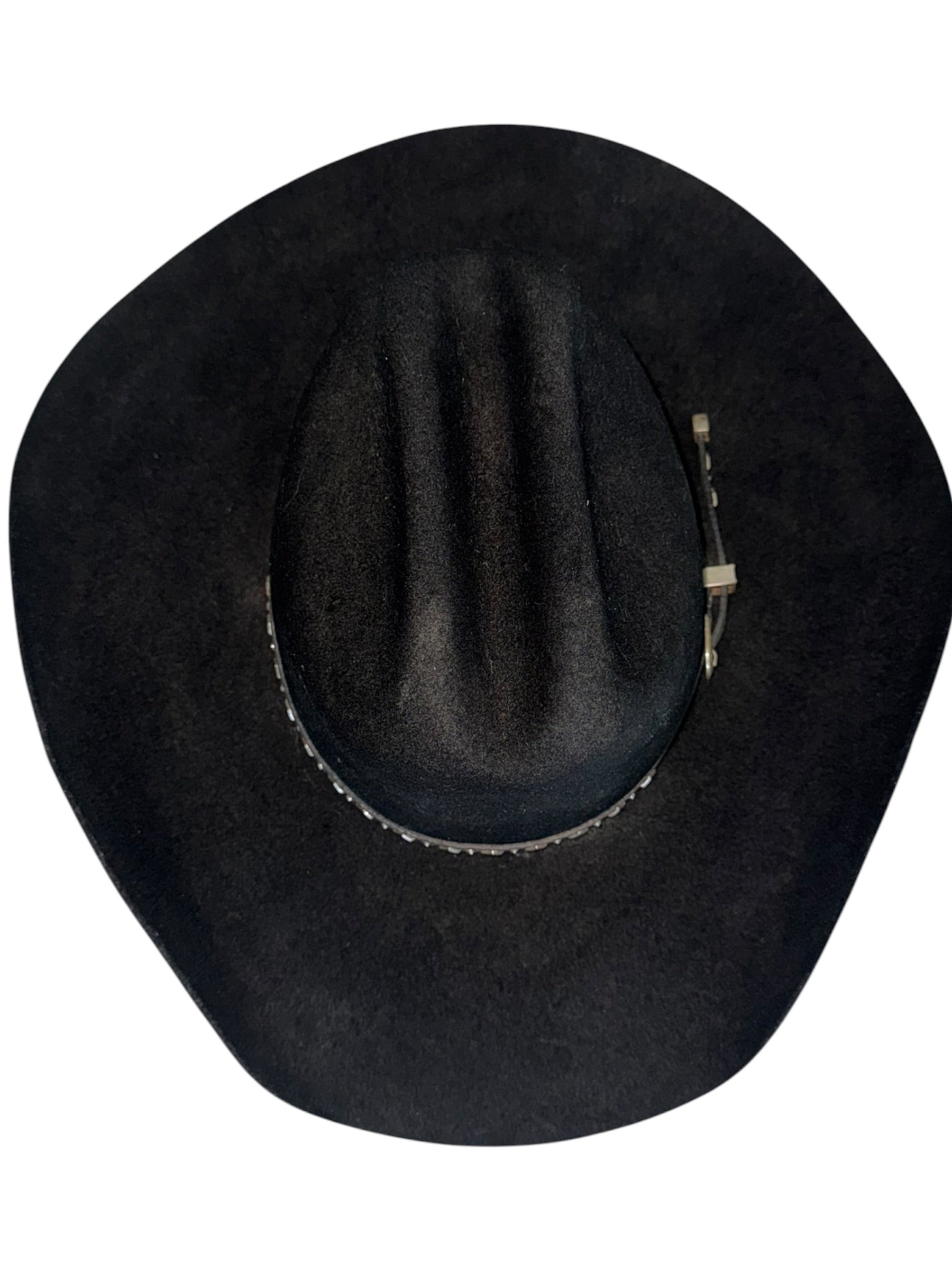MHT Westerns Black Felt Cowboy Hat