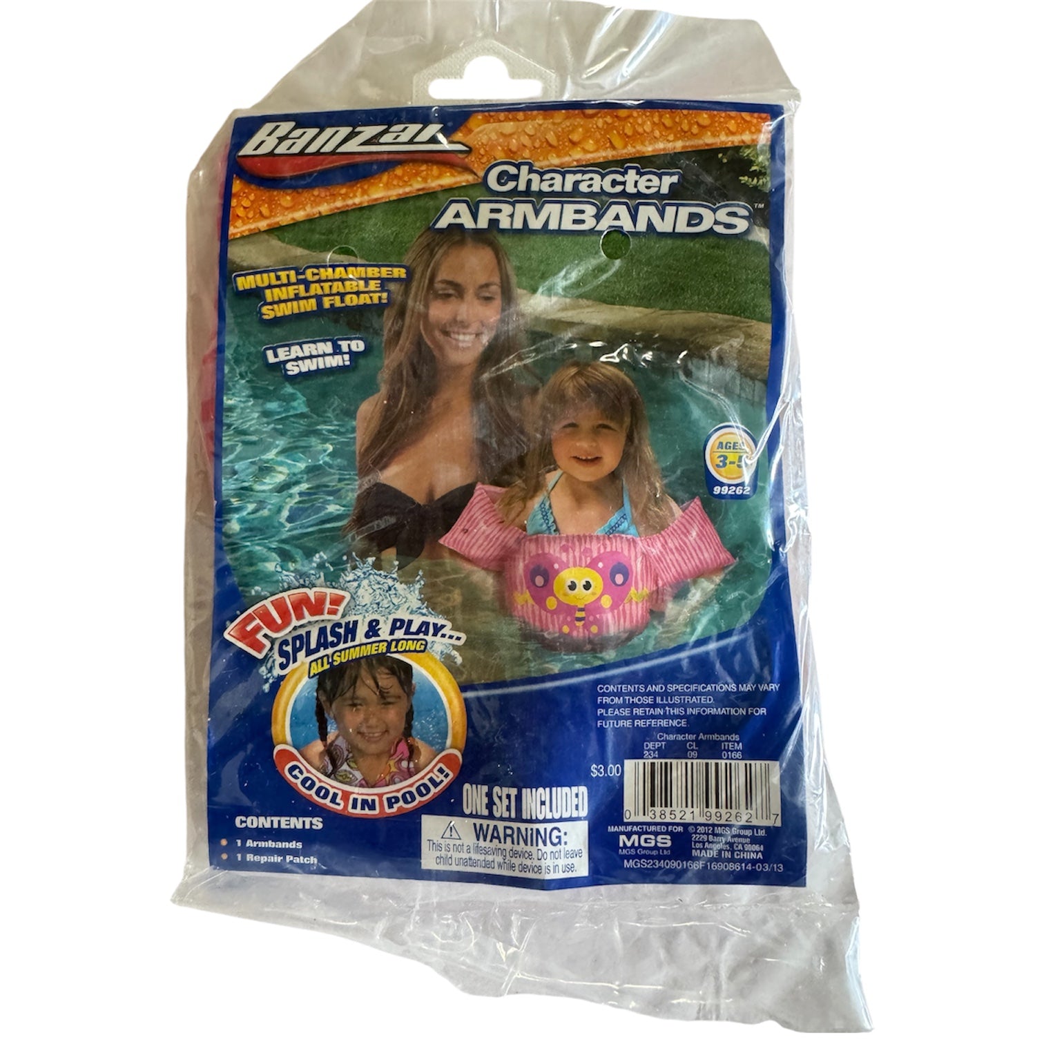 Banzai Character Swim Arm Bands