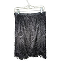 Black Lace Pencil Skirt
