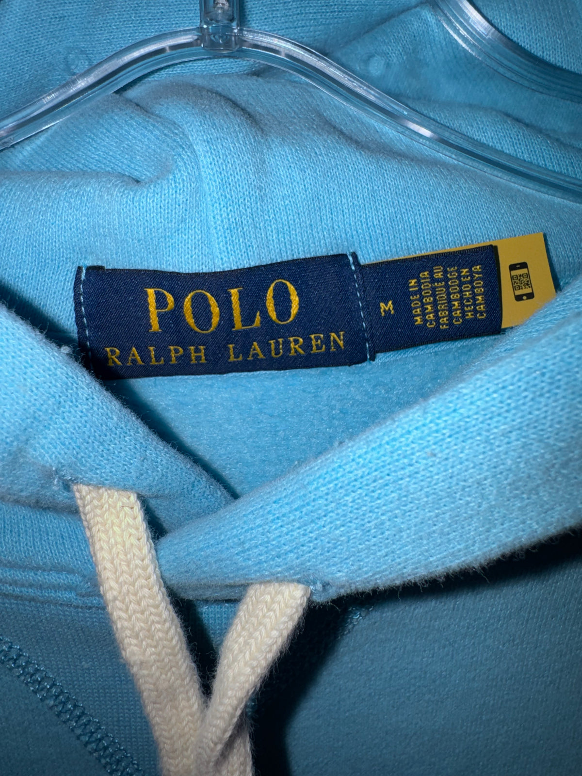 Polo Ralph Lauren Turquoise Pullover Hoodie