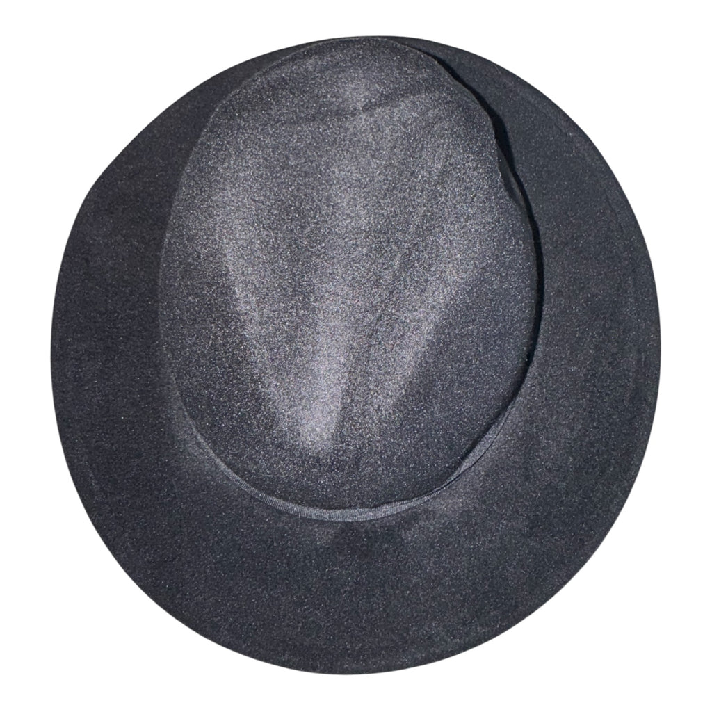 H&M Black Wide Brim Fedora Hat | Classic Wool-Blend Style