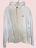 Polo Ralph Lauren White Pullover Hoodie