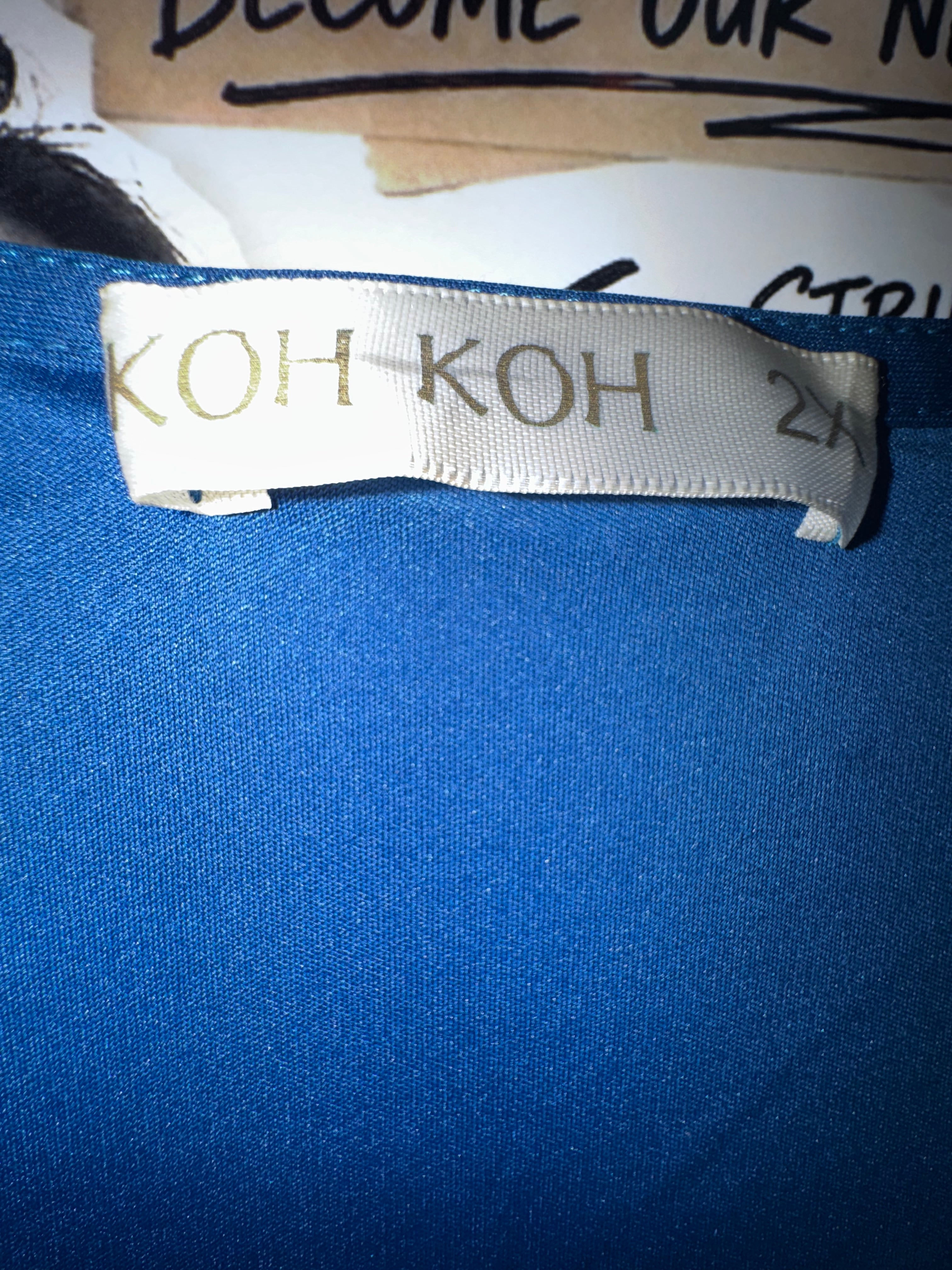 Koh Koh Blue Maxi Dress