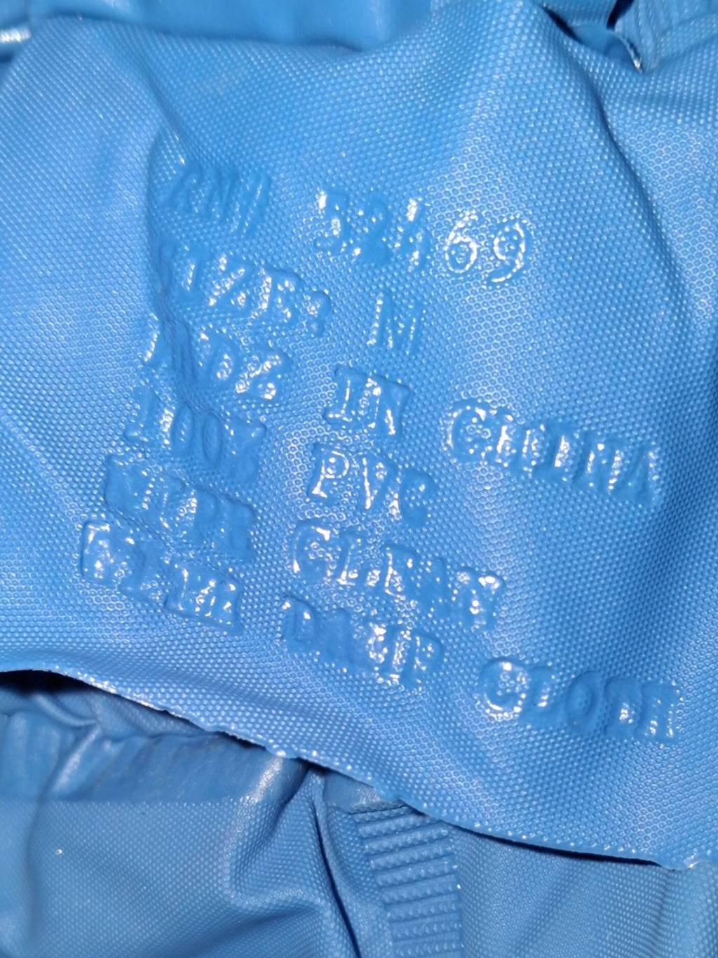 Stearns Blue PVC Rain Suit 2-Piece Set