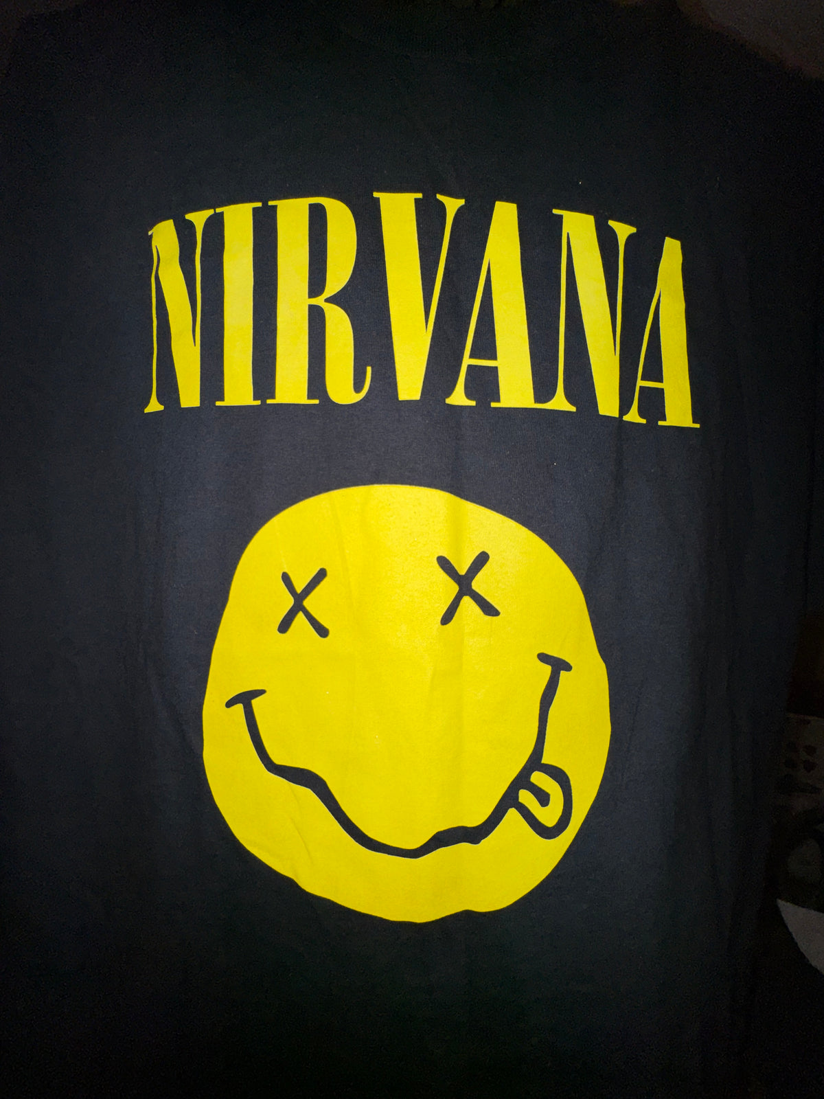 Nirvana Classic Smiley Logo Graphic Tee