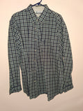 Columbia Navy & Green Plaid Long-Sleeve Button-Down Shirt