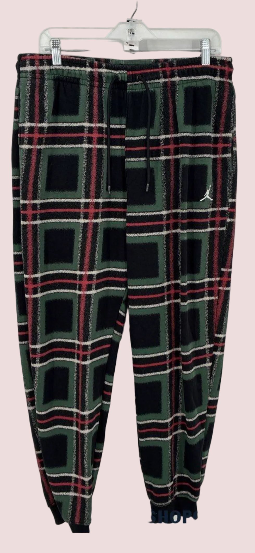 Jordan Brand Plaid Hoodie & Jogger Set