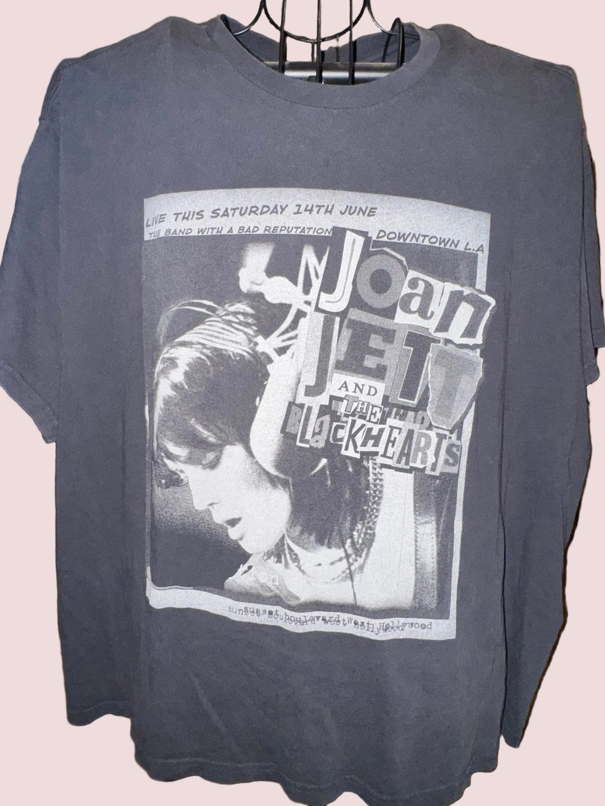 Joan Jett and the Blackhearts Double-Sided Graphic Tee