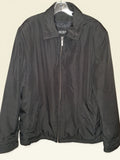 GUESS Black Full-Zip Lightweight Jacket