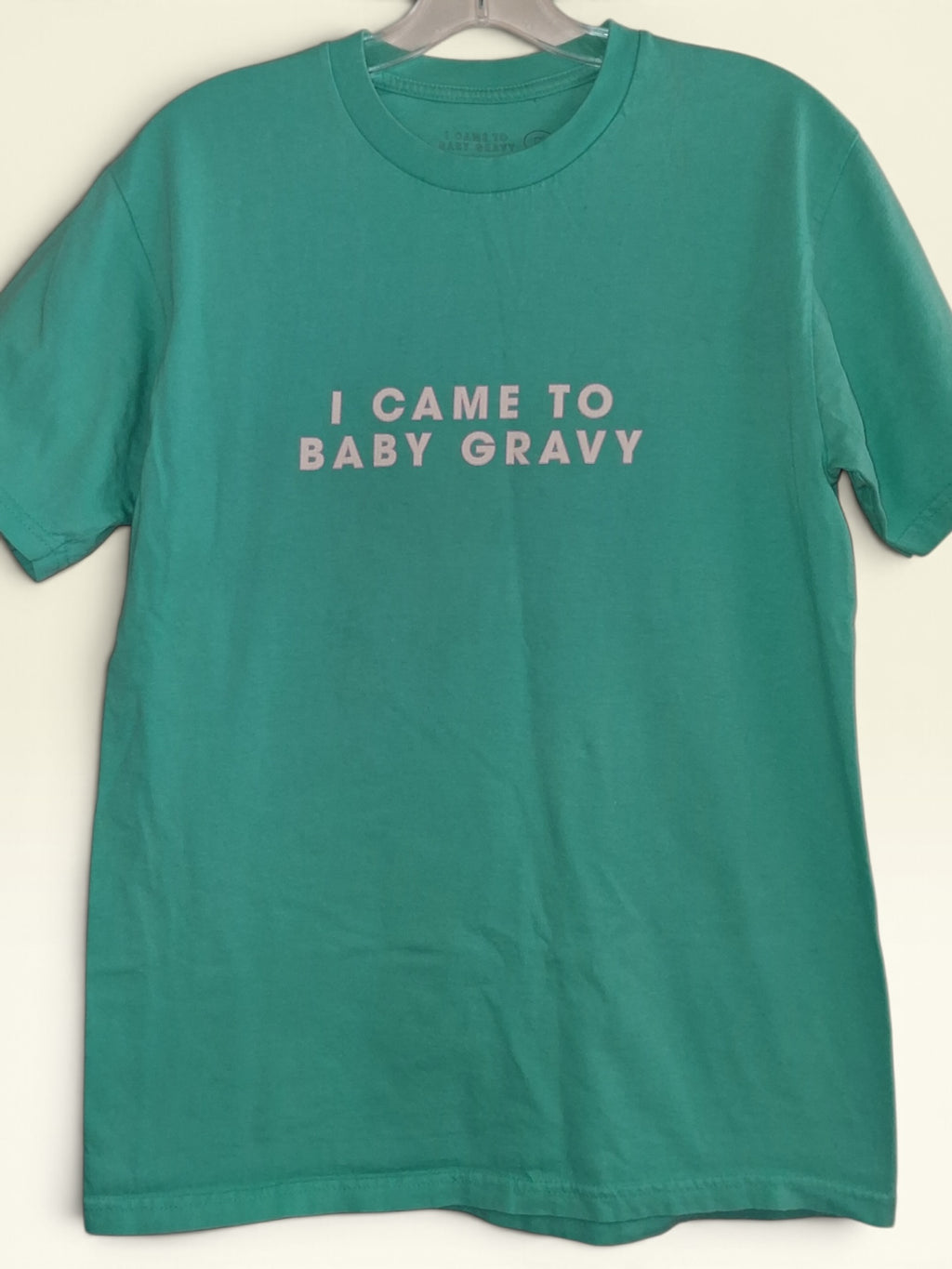 Baby Gravy “I Came to Baby Gravy” Teal T-Shirt