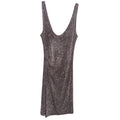 Jump Apparel Metallic Ruched Dress