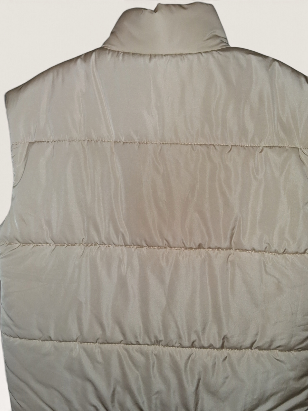 Lumière Cream Quilted Puffer Vest