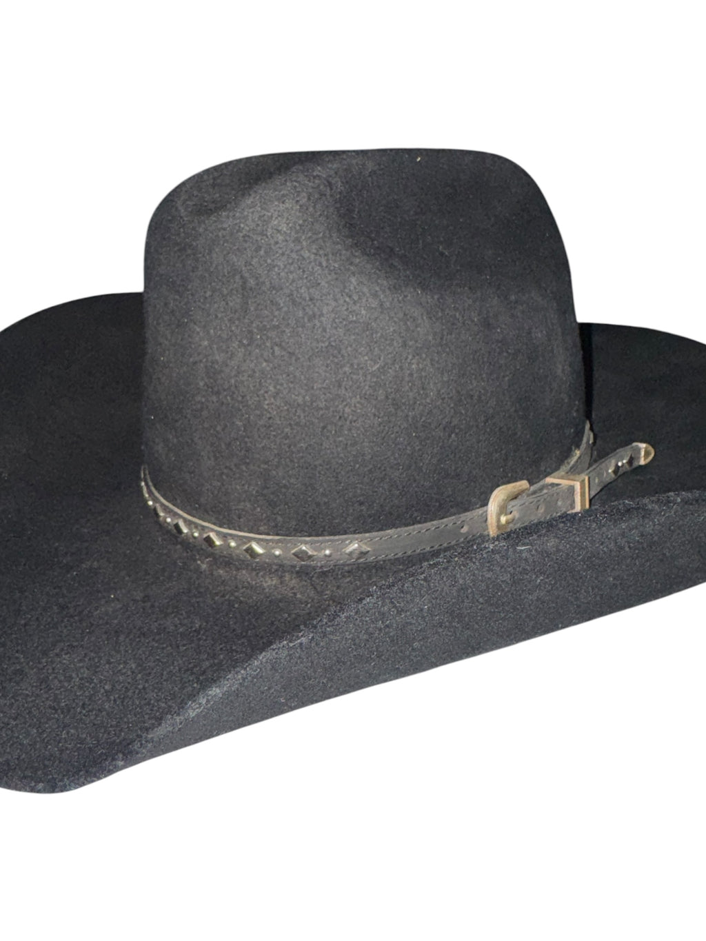 MHT Westerns Black Felt Cowboy Hat