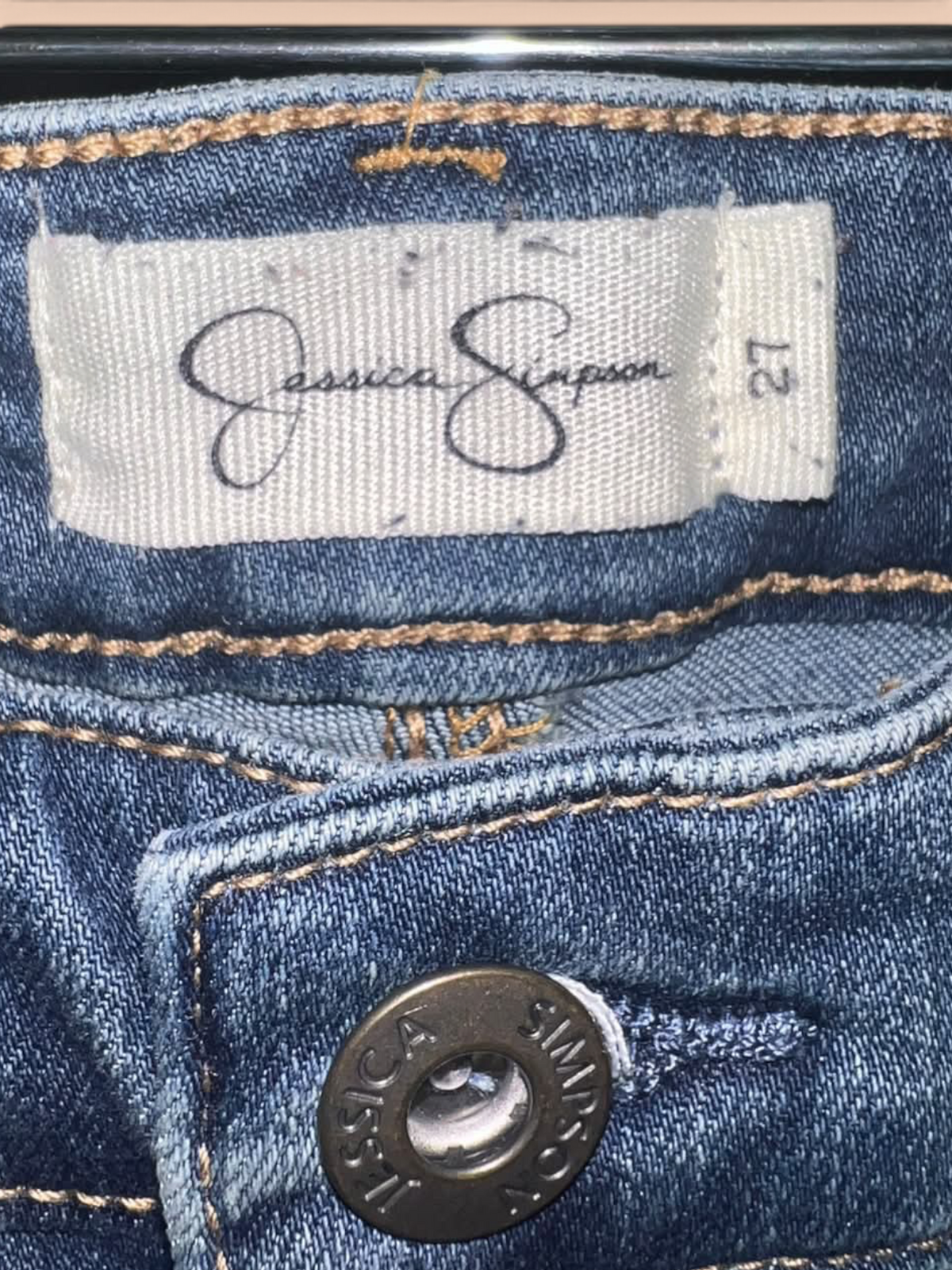 Jessica Simpson Blue Skinny Jeans