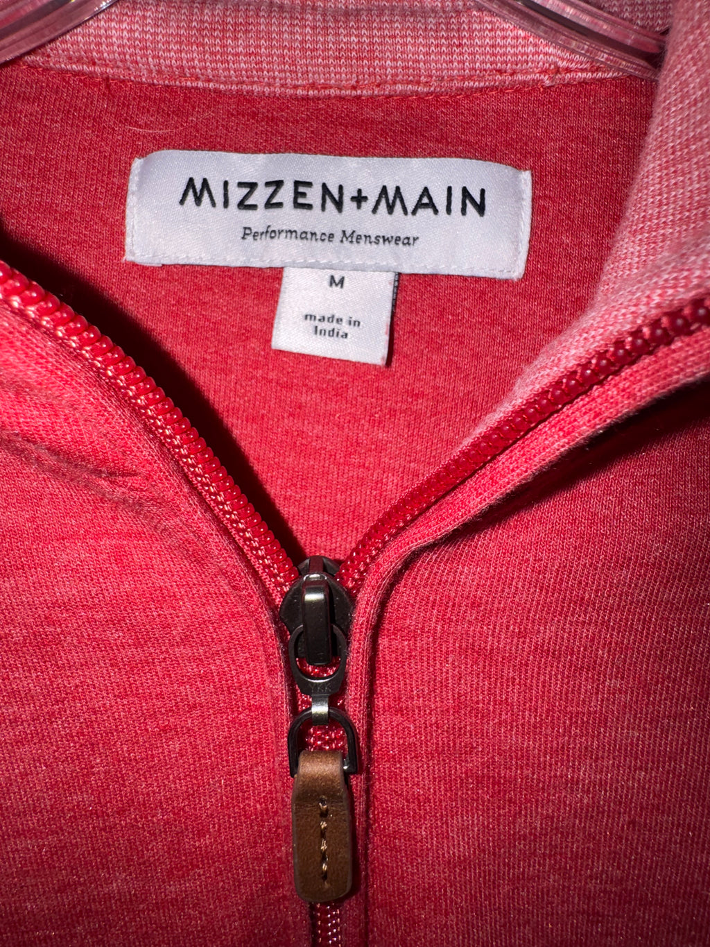 Mizzen+Main Coral Performance Quarter-Zip