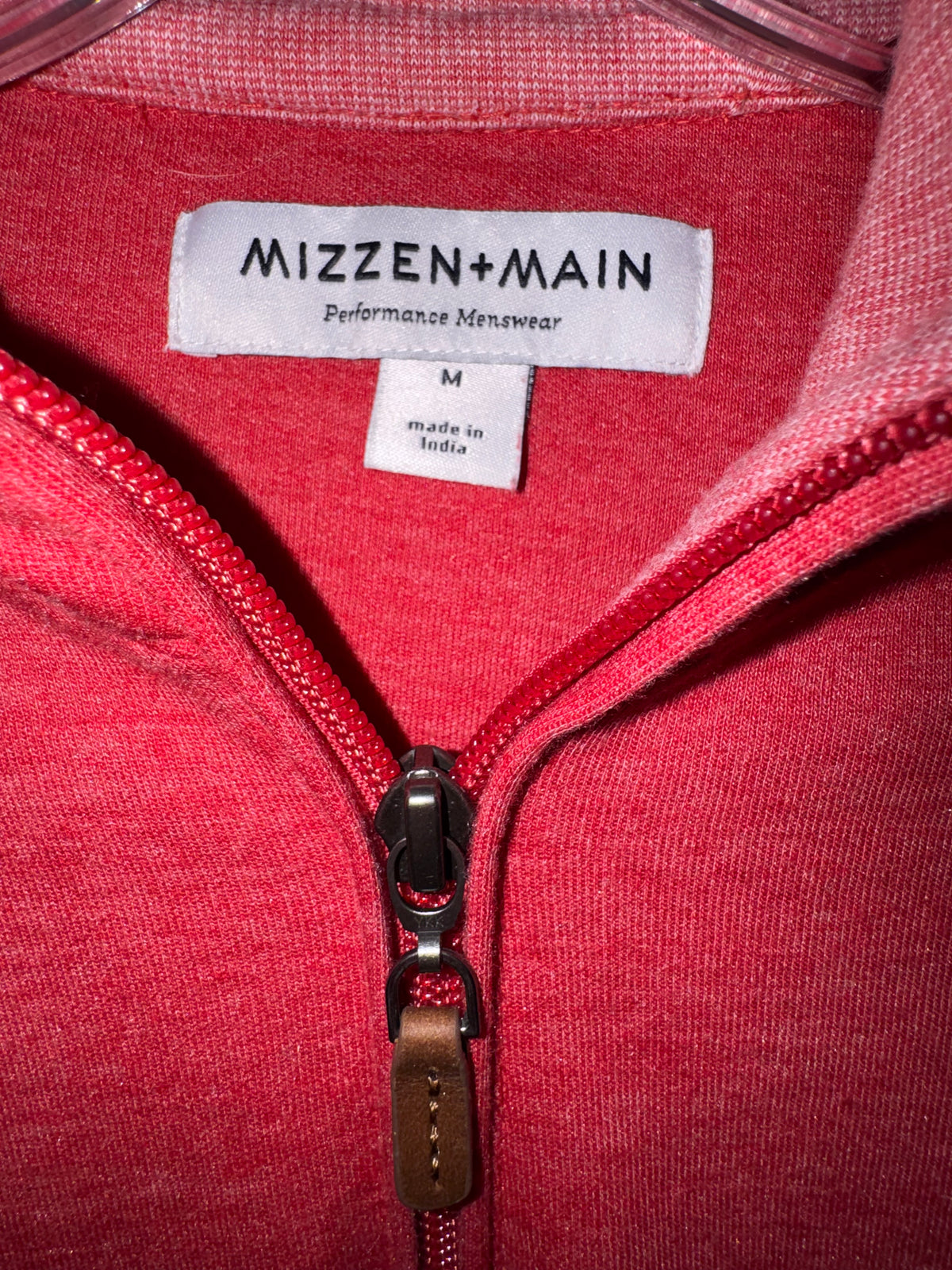 Mizzen+Main Coral Performance Quarter-Zip