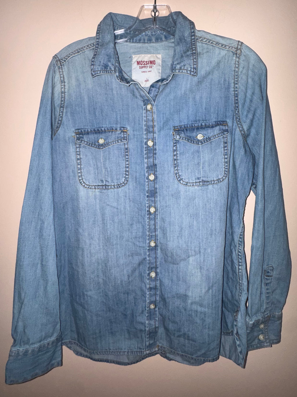 Mossimo Supply Co. Denim Shirt – Size L