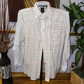 Jos. A. Bank White and Black Checkered Shirt