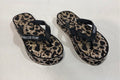 Versace Jeans Couture Leopard Platform Flip Flops