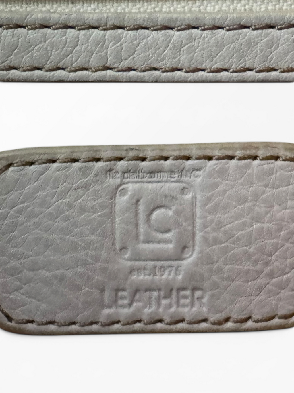 Level 5 Italy White Pebbled Leather Shoulder Bag