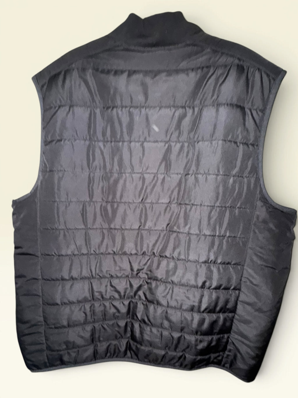 Marc Anthony Black Quilted Full-Zip Puffer Vest