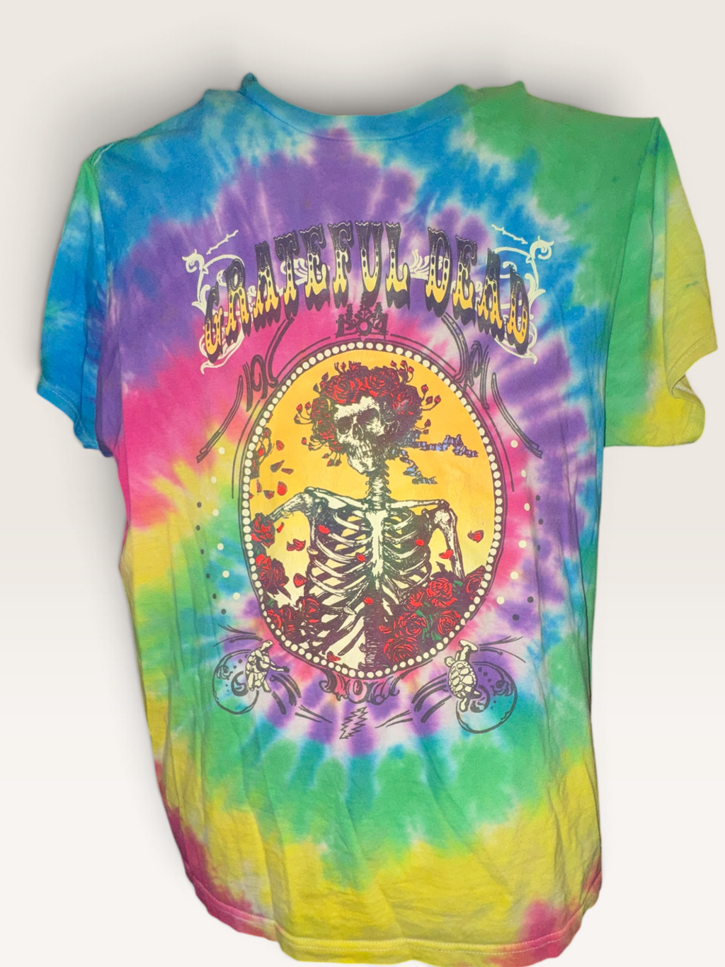 Grateful Dead Bertha Skeleton Tie-Dye T-Shirt
