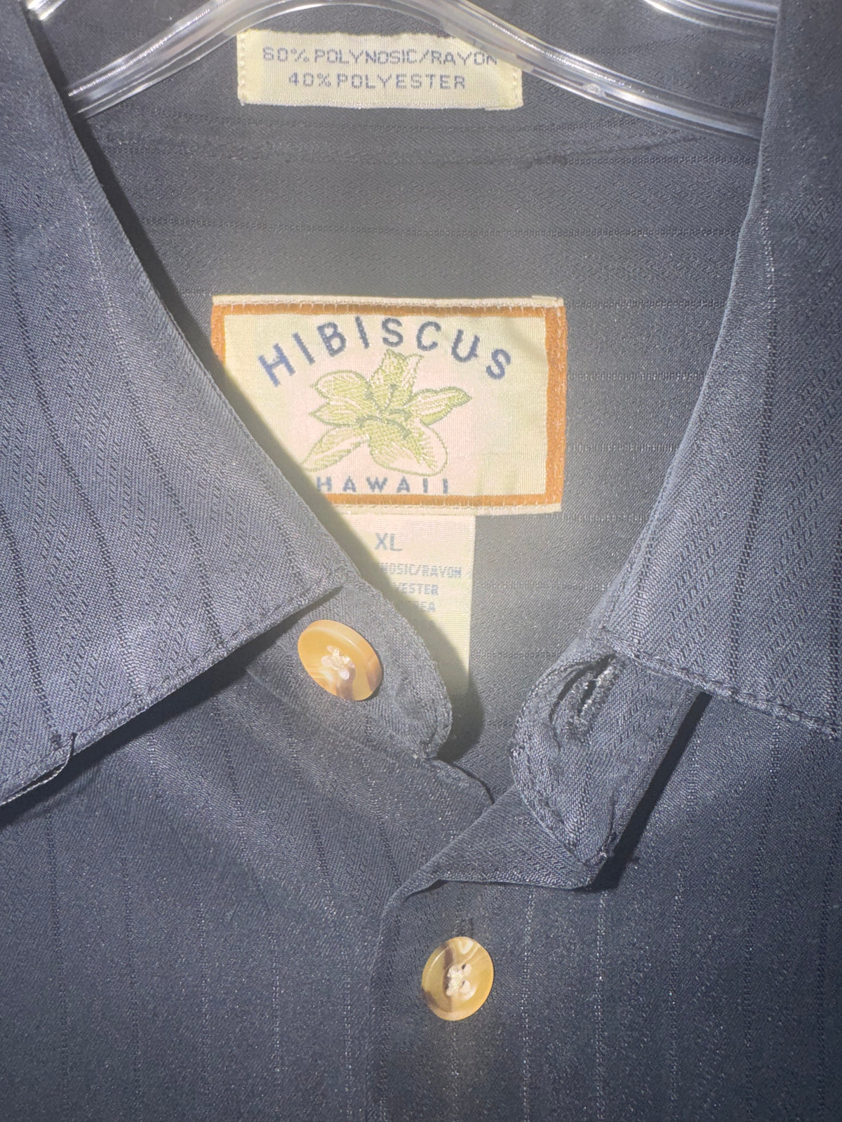 Havana Café Sage & Cream Colorblock Bowling Shirt