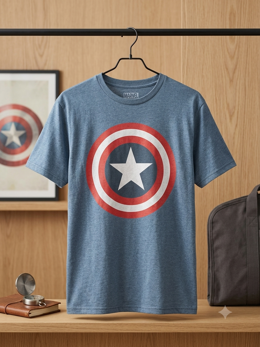 Marvel Captain America Shield T-Shirt