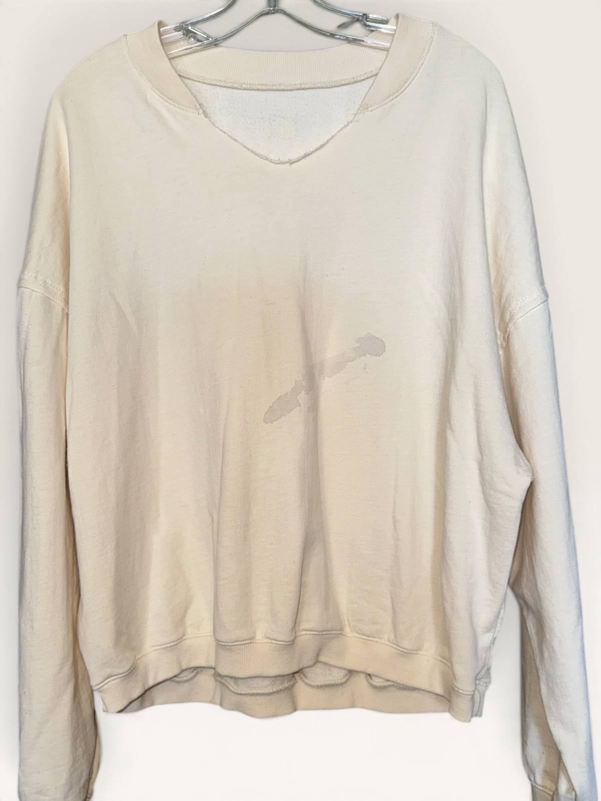 KO+O Ivory Crewneck Sweatshirt